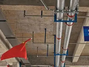 洛南管廊支架的安装方法